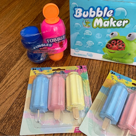 Bubble and Popsicle Chalk Set - Picture 4 of 12